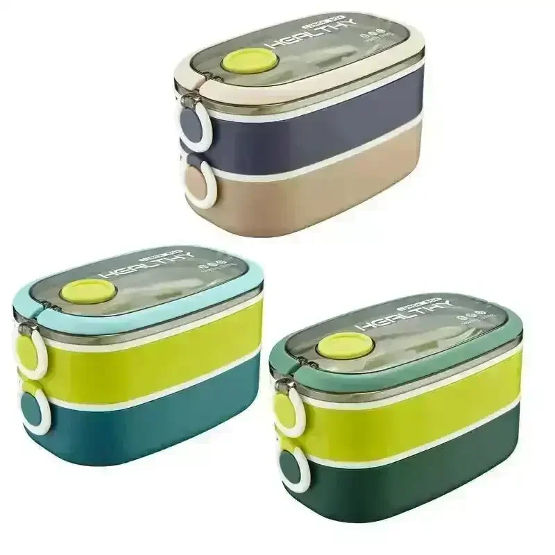 Healthy Double Layer Lunch Box - Image 6