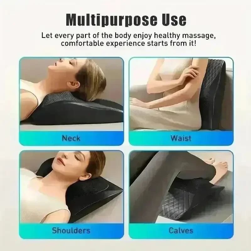 Heated 3D Kneading Massage Pillow - Image 2