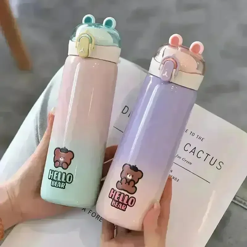 Hello Bear Kids Insulated Bottle (440 ml) - Image 8