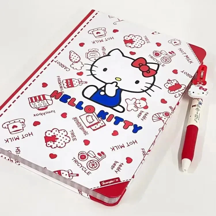 Hello Doodle Kitty A5 Hardcover Notebook - Image 10