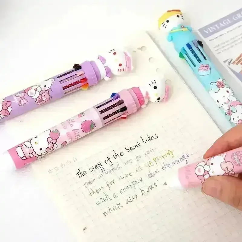Hello Kitty 10 Color Mystery Box Ball Pen - Image 7