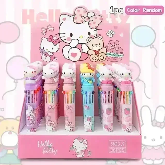 Hello Kitty 10 Color Mystery Box Ball Pen - Image 9