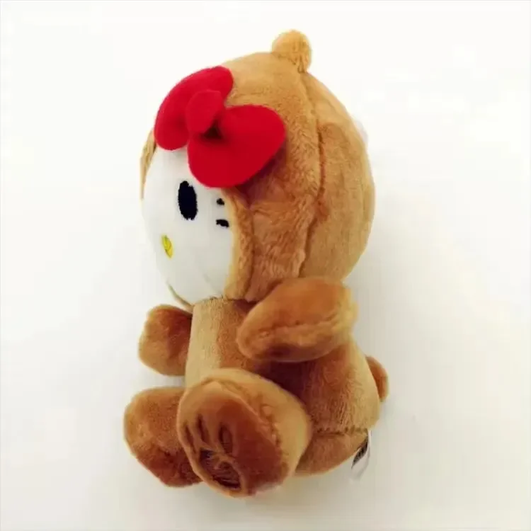 Hello Kitty Bear Cosplay Plush Keychain - Image 5