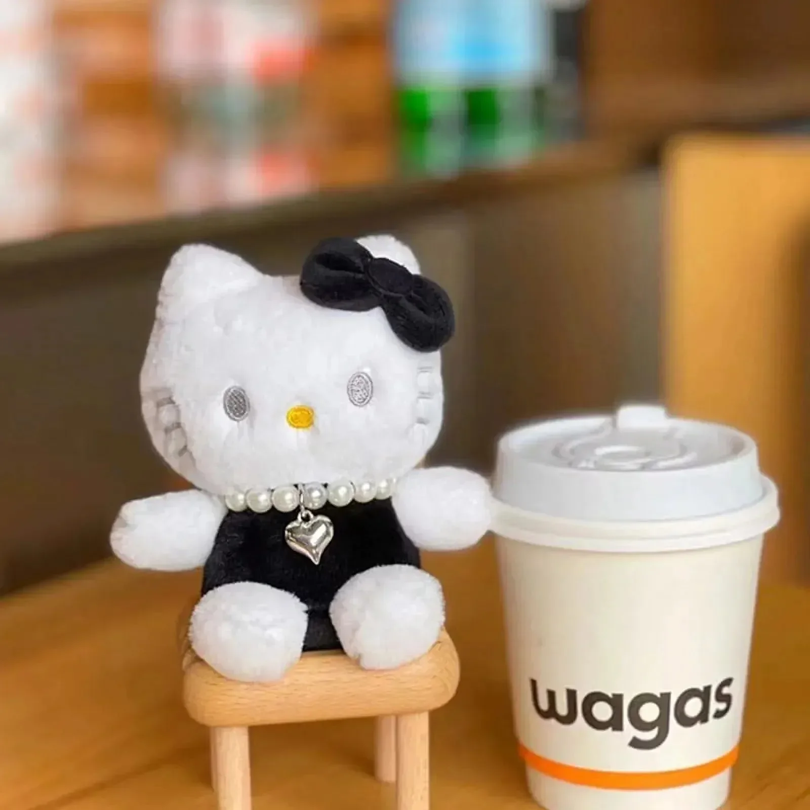 Hello Kitty Color Cuddles Plush Keychain - Image 3