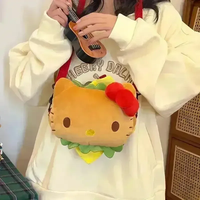Hello Kitty Hamburger Plush Bag - Image 3