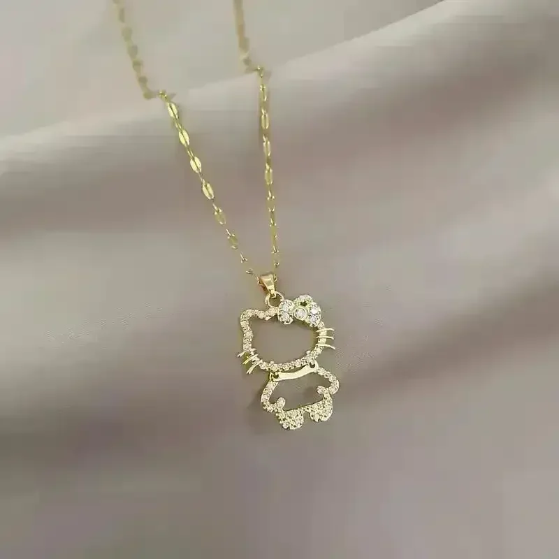 Hello Kitty Hollow Style Necklace - Image 5