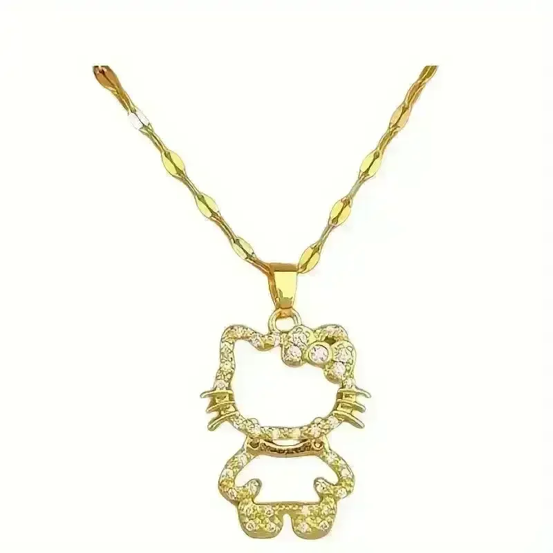 Hello Kitty Hollow Style Necklace - Image 6