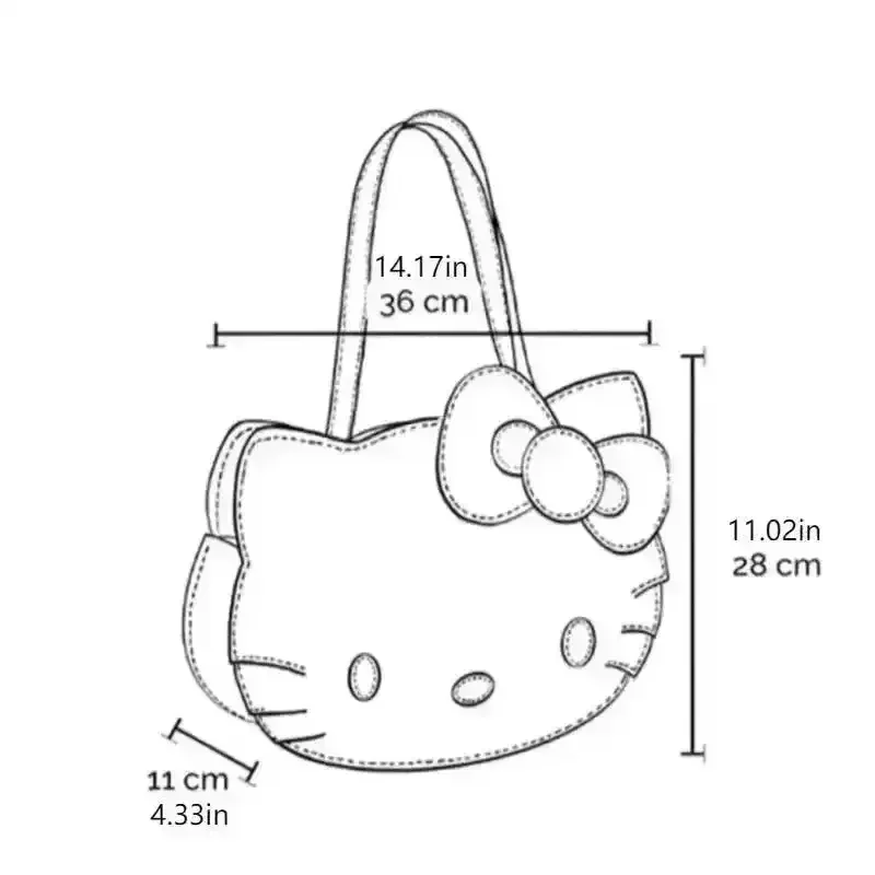 Hello Kitty Leather Finish Bag - Image 3
