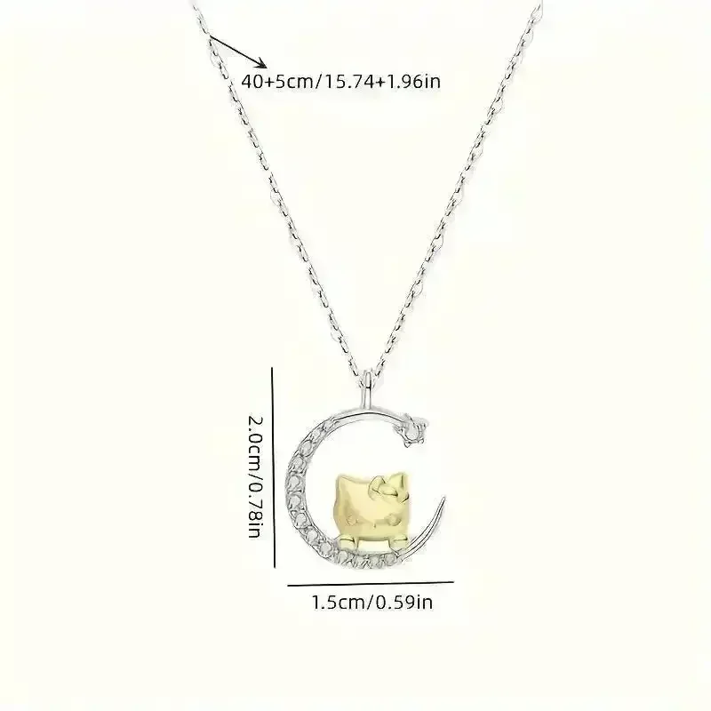 Hello Kitty Moon and Star Pendant - Image 5