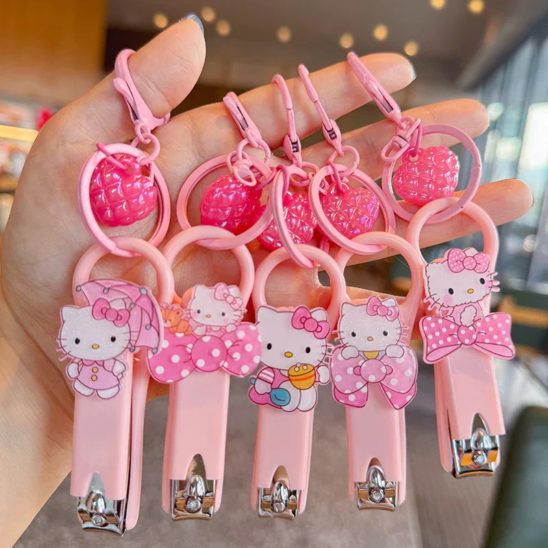 Hello Kitty Nail Clipper Keychain