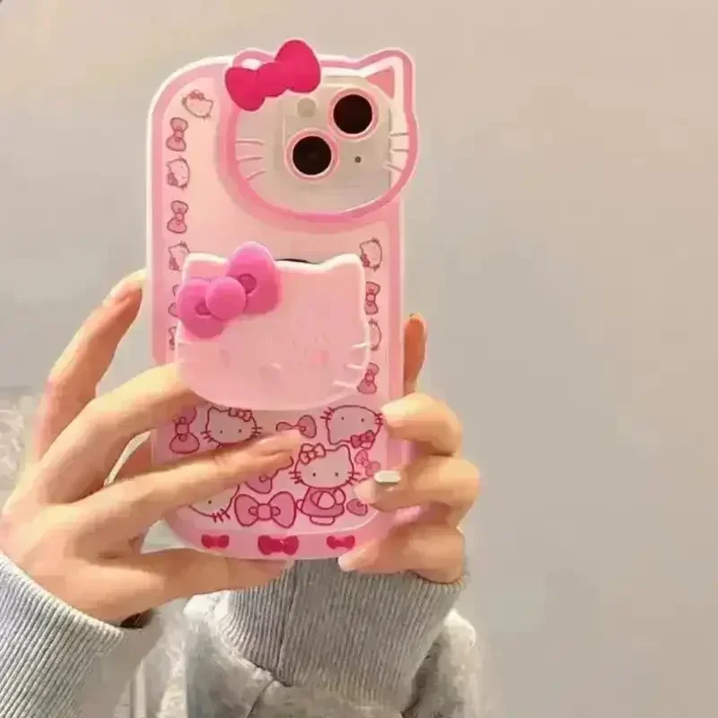 Hello Kitty Paw Print Tok Stand Phone Case (For iPhones) - Image 2