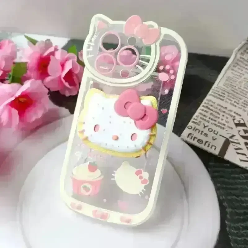 Hello Kitty Paw Print Tok Stand Phone Case (For iPhones) - Image 5