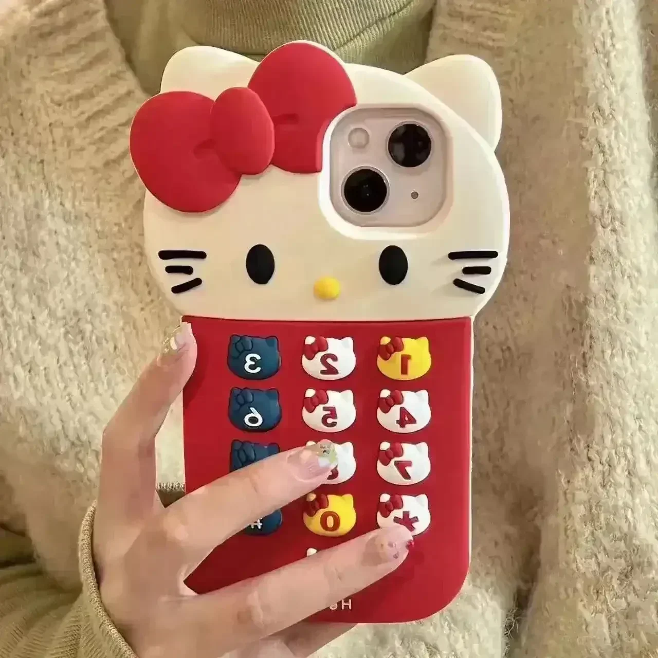 Hello Kitty Number Pad Case (For iPhones) - Image 2