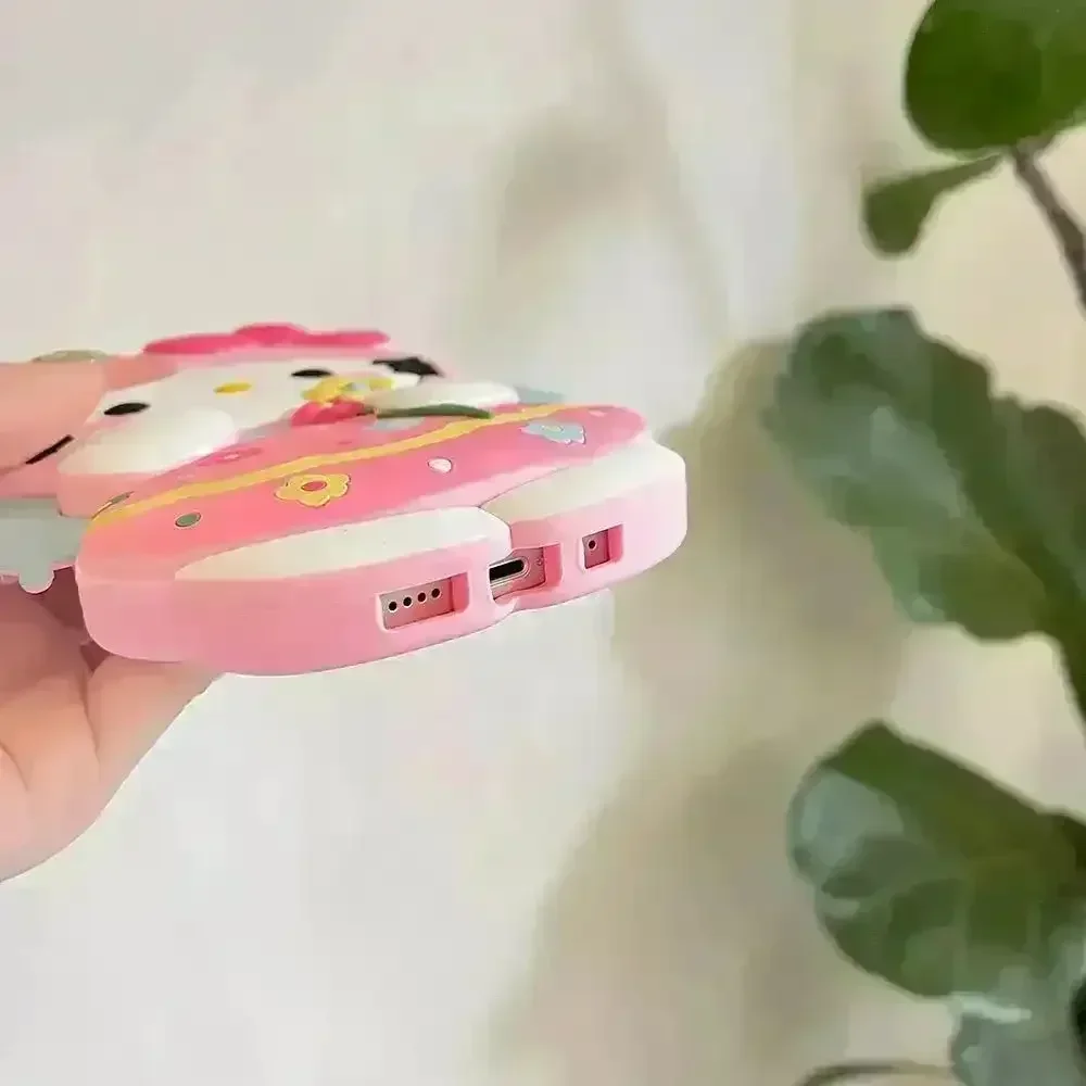 Hello Kitty Pink Bee Stereoscopic Phone Case (For iPhones) - Image 10
