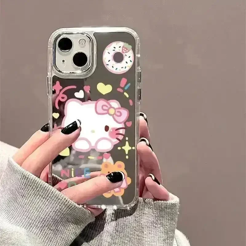 Hello Kitty Pochacco Mirror Case (For iPhones) - Image 4