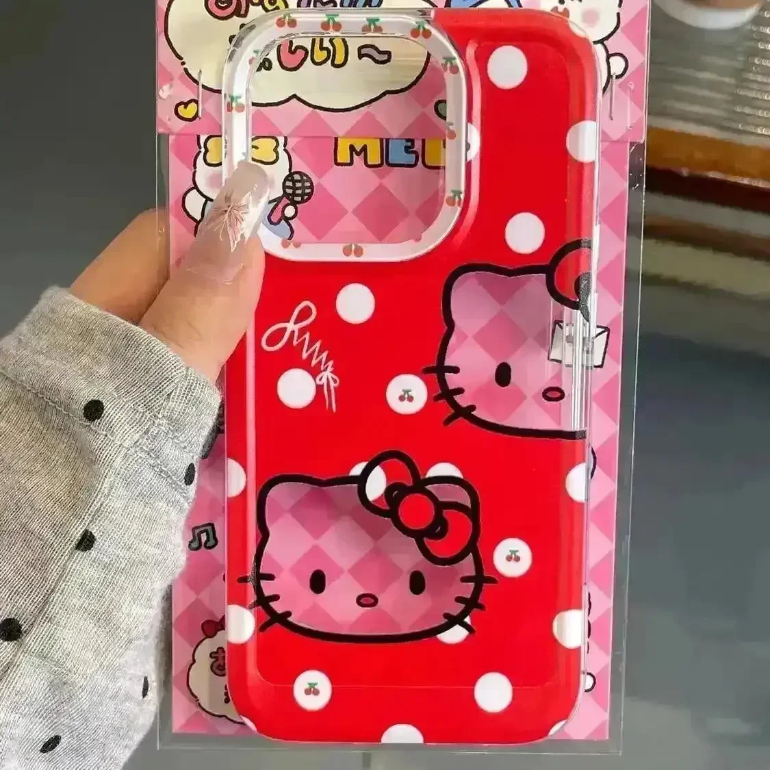Hello Kitty Polka Dot Phone Case (For iPhones) - Image 5