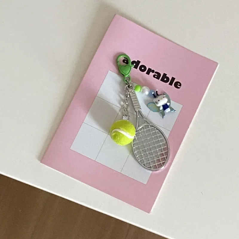 Hello Kitty Sports Ace Metal Keychain - Image 13