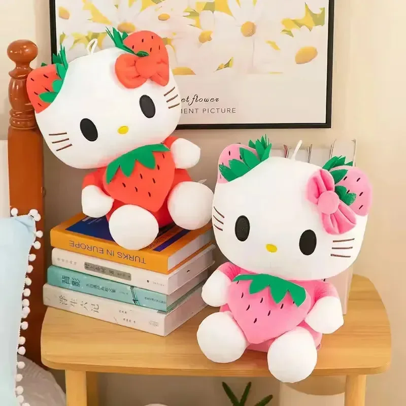 Hello Kitty Strawberry Kisses Plushie (20 cm) - Image 3