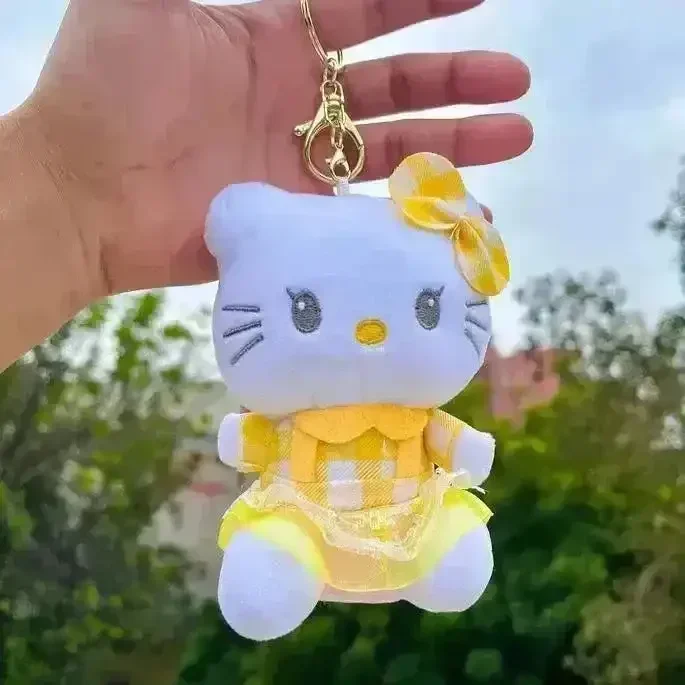 Hello Kitty Frock Plush Keychain - Image 6