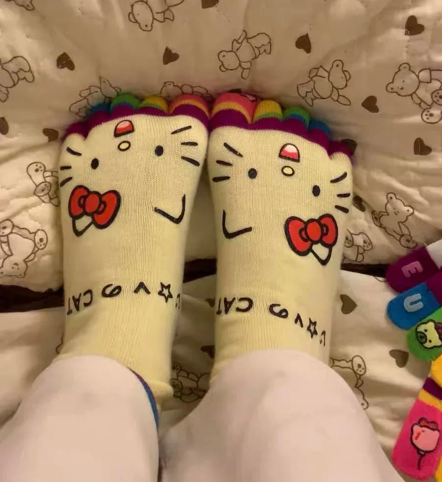 Hello KT Meowgical Walk Socks - Image 8