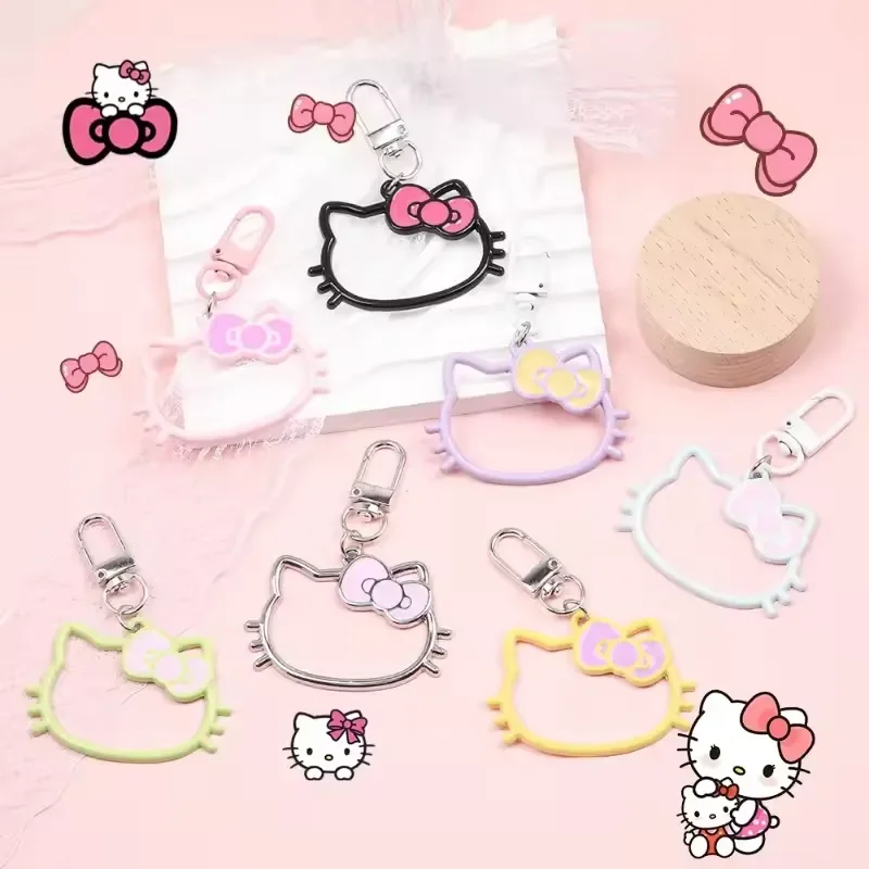 Hello KT Pretty Head Outline Keychain - Image 2