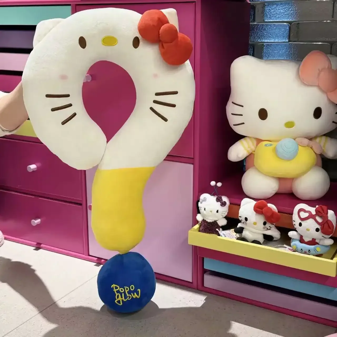 Hello KT Question Mark Plush Pillow - Image 3