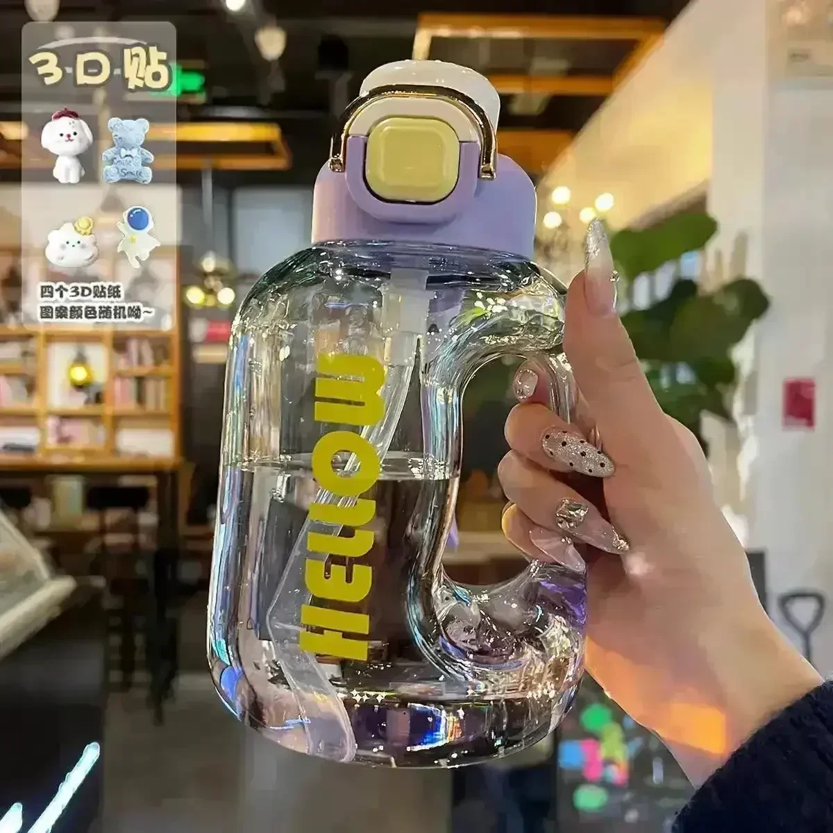 Hellow Motivational Bottle (1000 ml) - Image 6