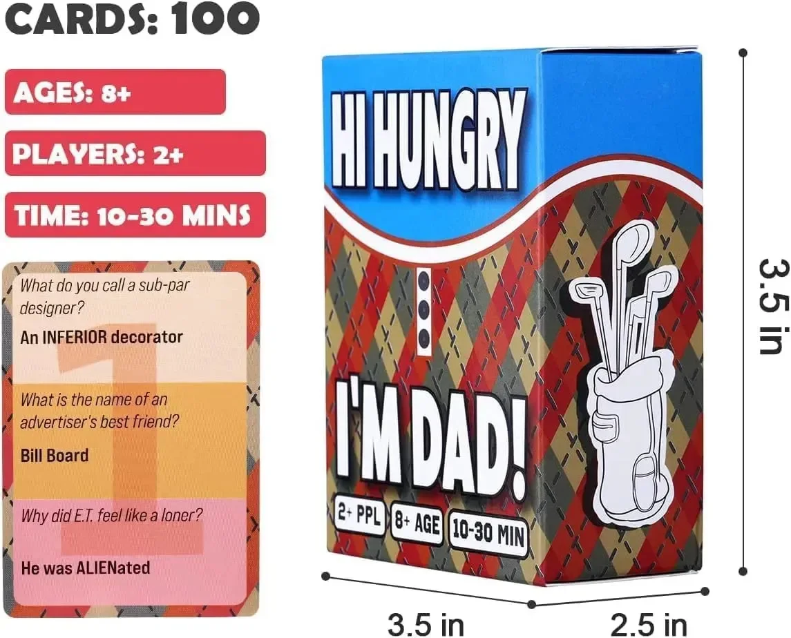 Hi Hungry I'm Dad Card Game - Image 10