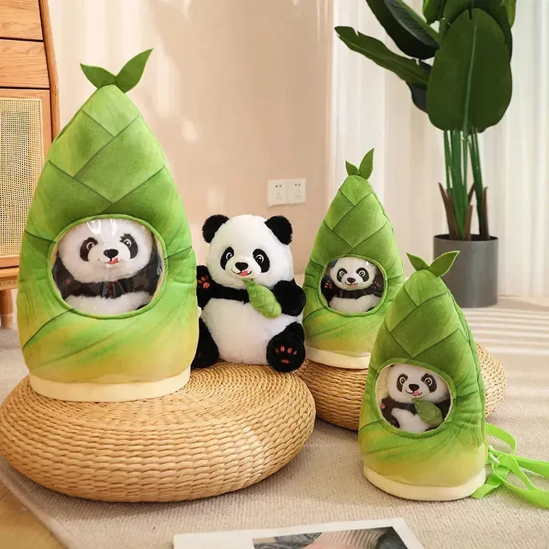 Bamboo Hideaway Panda Plushie - Image 4