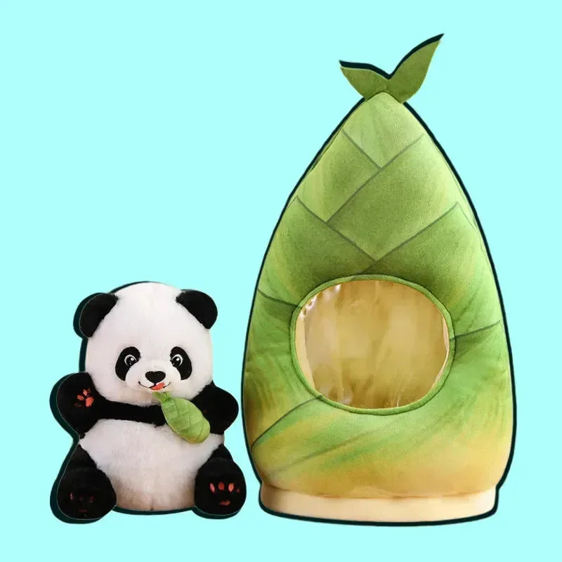 Bamboo Hideaway Panda Plushie - Image 5