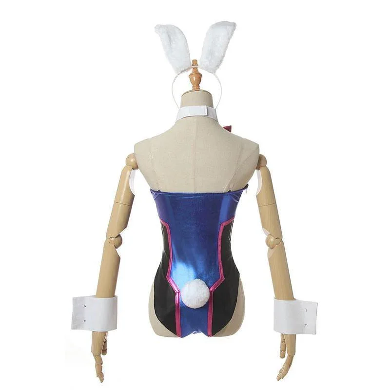 Holographic D.Va Gamer Bunny Cosplay Set - Image 8