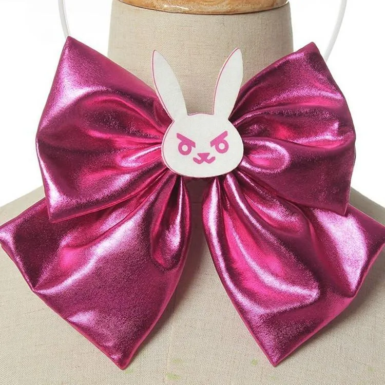 Holographic D.Va Gamer Bunny Cosplay Set - Image 9
