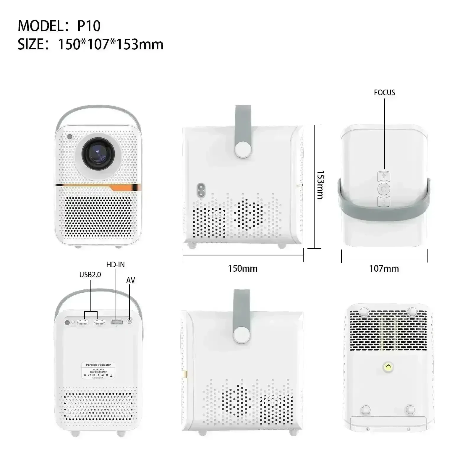 Hongtop Smart 4K Projector - Image 8