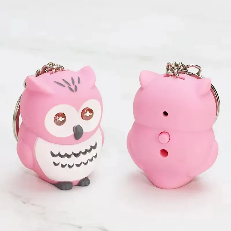 Hoot of Wisdom LED Owl Keychain - Image 11
