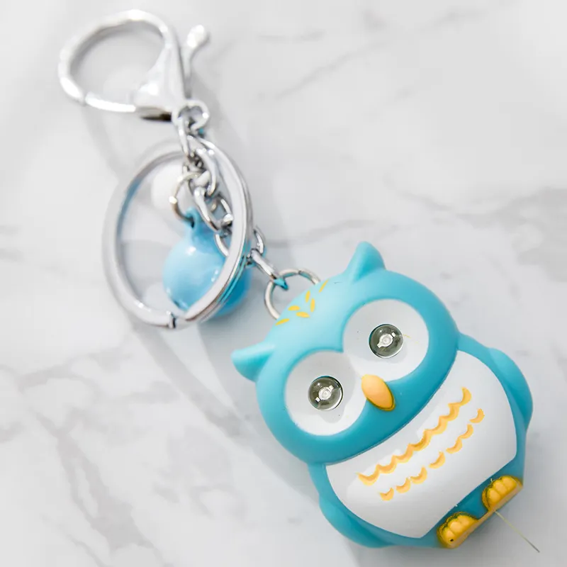 Hoot of Wisdom LED Owl Keychain - Image 22