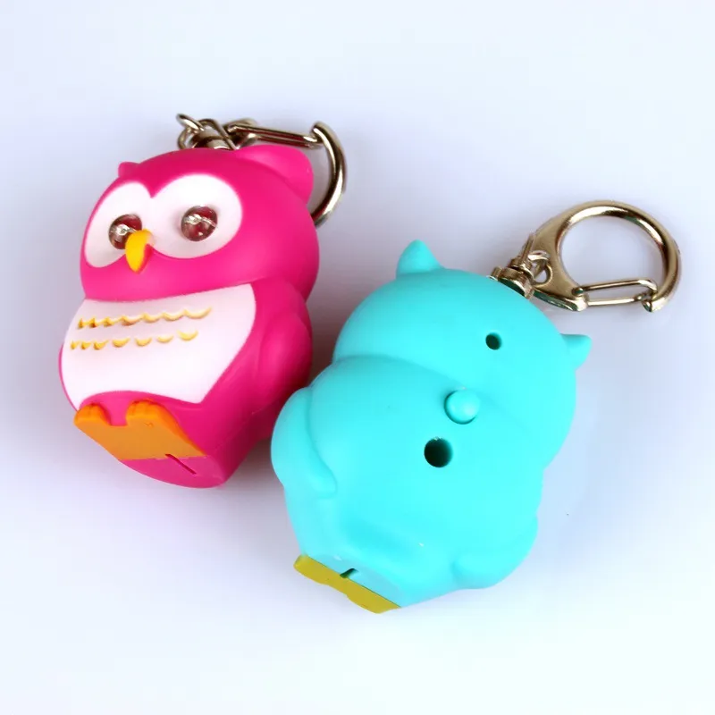 Hoot of Wisdom LED Owl Keychain - Image 5