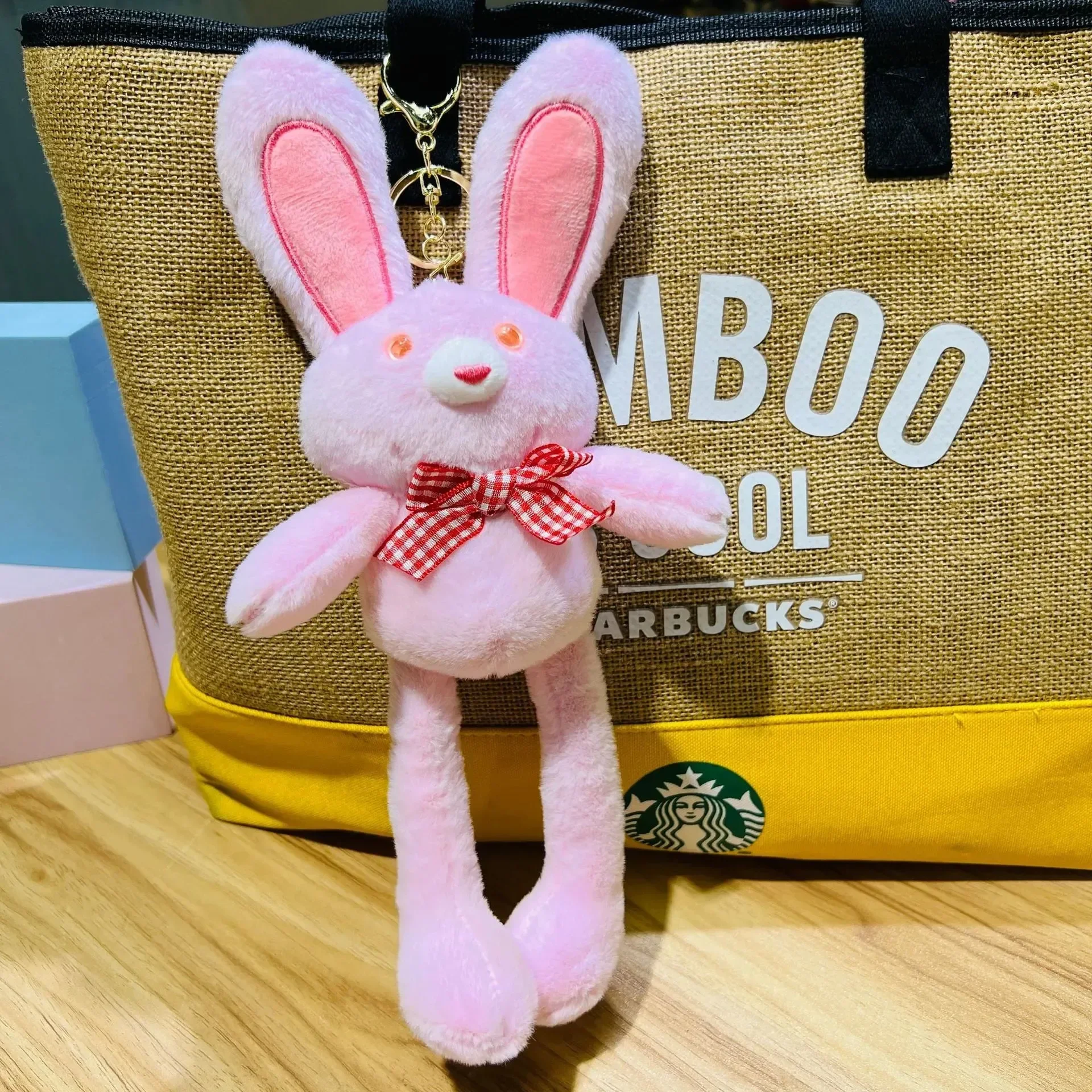 Hoppy Huggers Giant Rabbit Keychain - Image 7