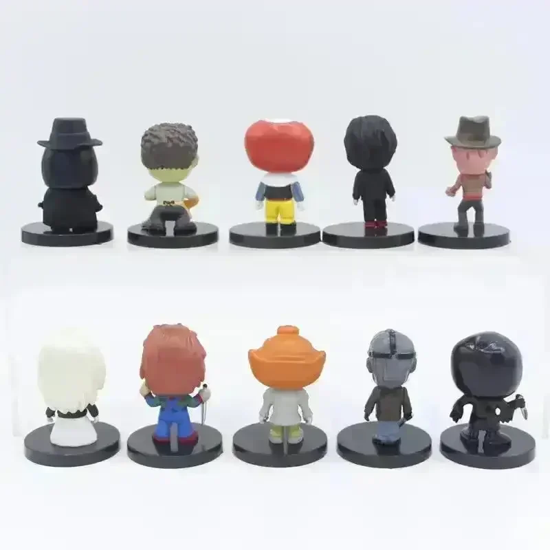 Horror Film Series Action Figure Set (10 pcs) - Image 3