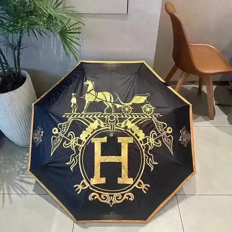 Horse Carriage Luxury Designer Umbrella - Image 17