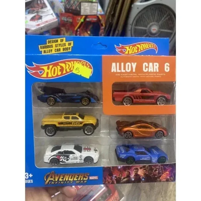 Hot Wheelz AVNGRS Themed Cars (Set of 6) - Image 2