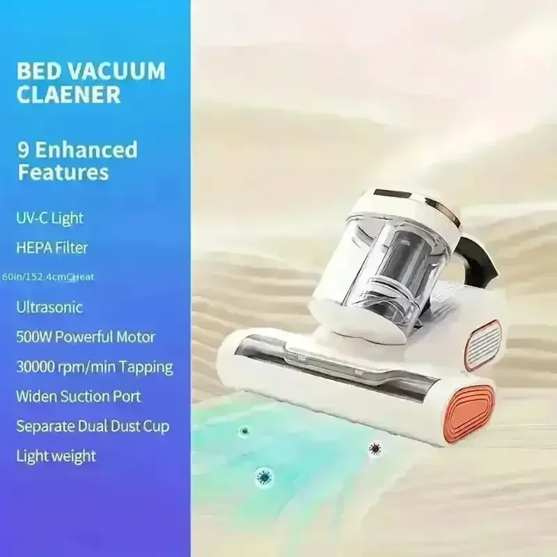 Household Bedroom Dust Mite Vacuum Cleaner - Image 12