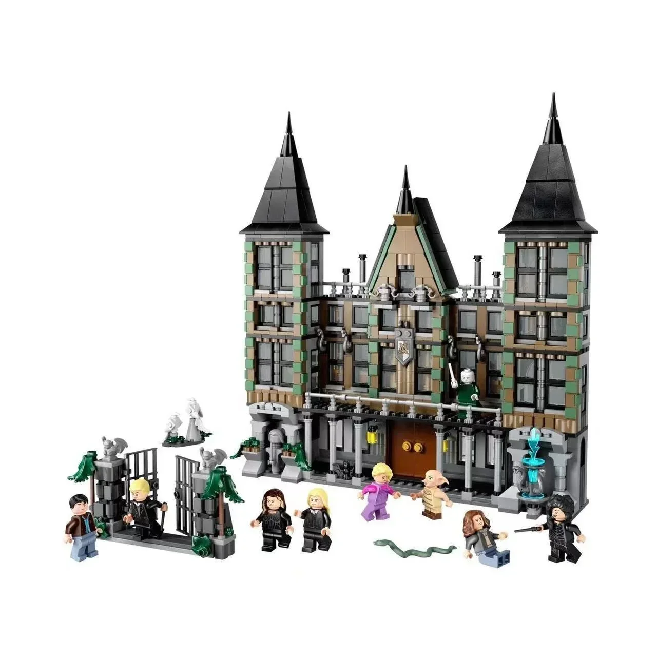 HP Malfoy Manor Building Block Set (1601 Pcs) - Image 5