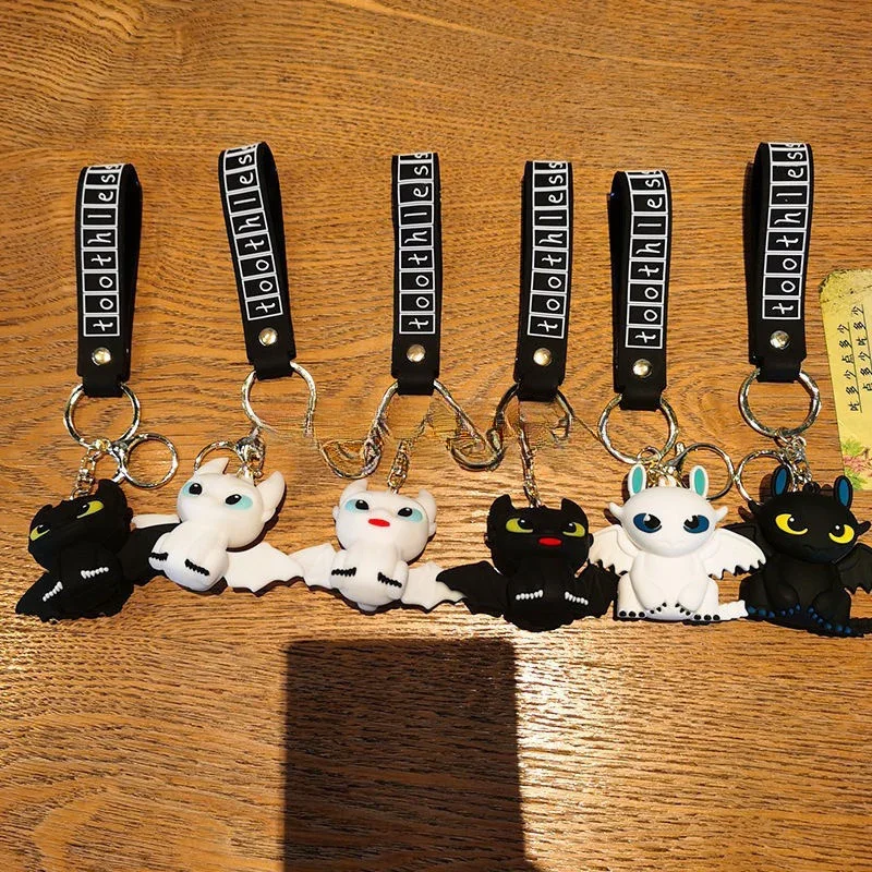 HTTYD Night & Light Fury 3D Keychain - Image 2