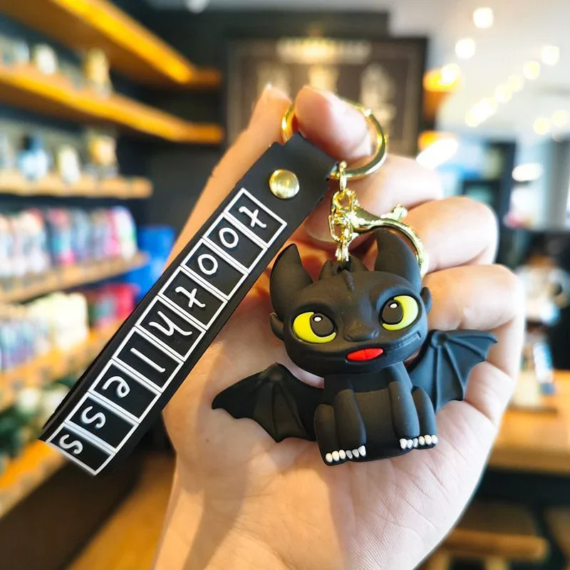 HTTYD Night & Light Fury 3D Keychain - Image 7