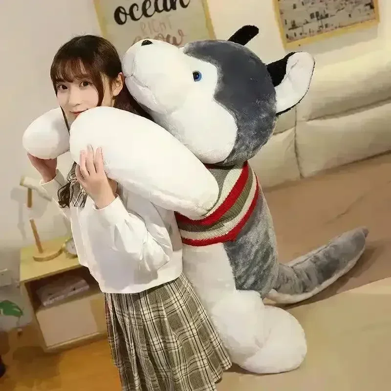 Huge Husky Dog Soft Plush - Image 2