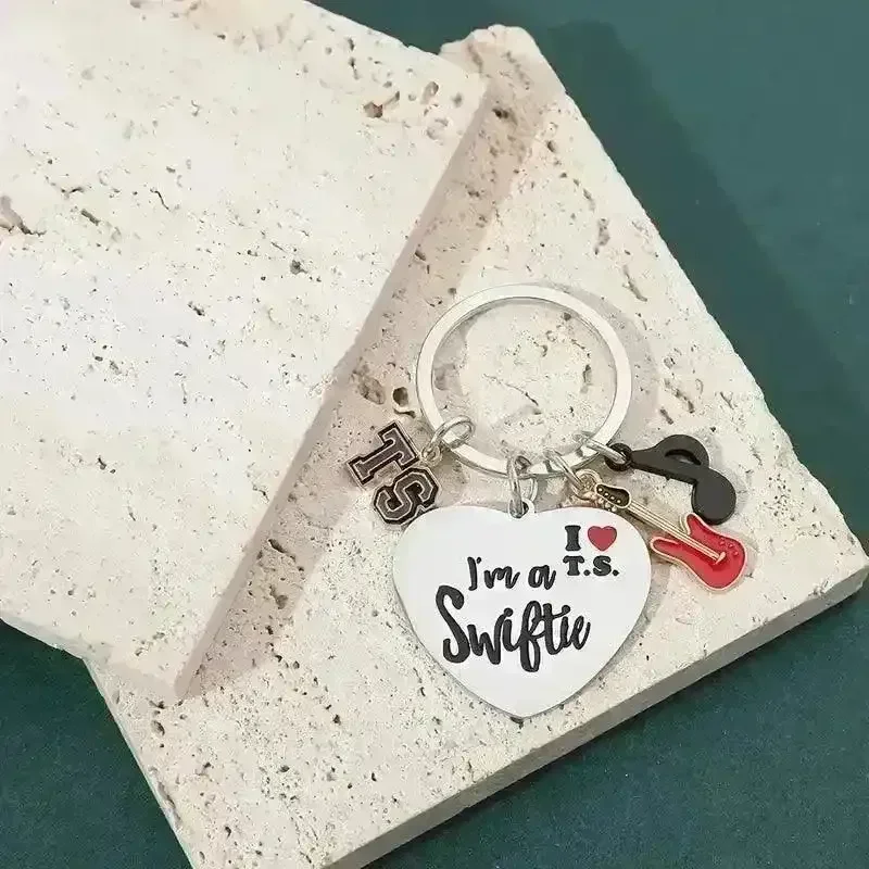 I Love Taylor Swift Alloy Keychain - Image 6