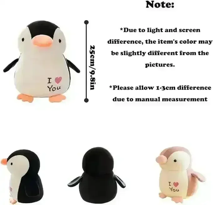 I Love You Penguin Plushie (25 cm) - Image 10