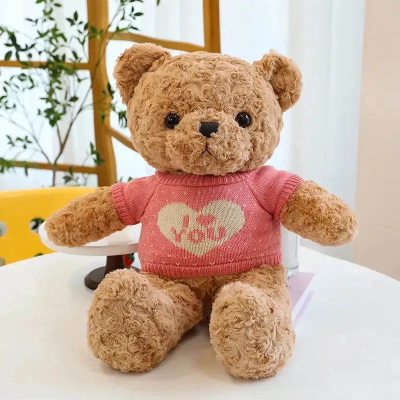 I Love You Sweater Teddy Bear (60 cm) - Image 3