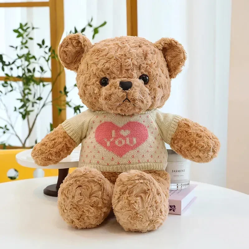 I Love You Sweater Teddy Bear (60 cm) - Image 5