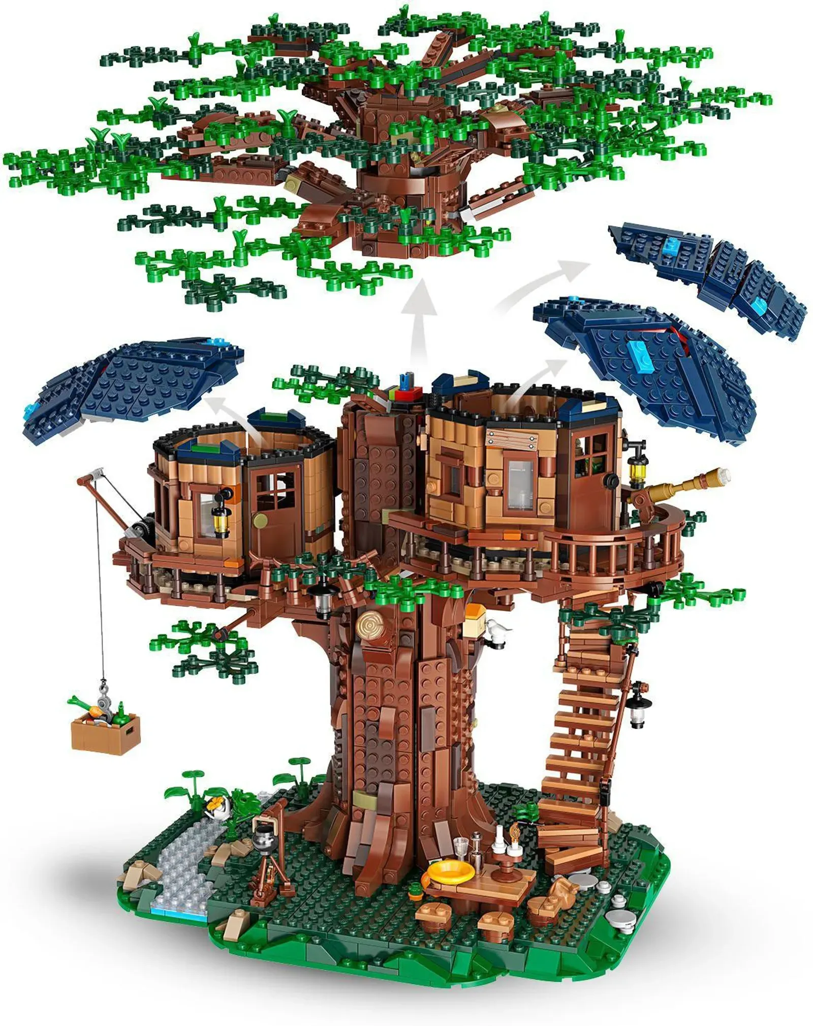 Ideas Tree House Building Blocks (3036 Pcs) - Image 5